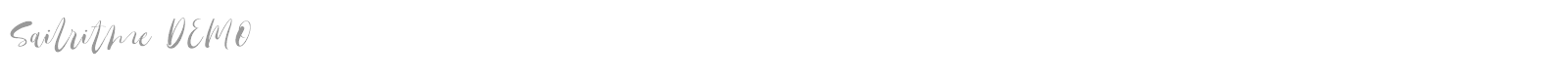 Sailritme font preview